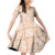 Beige Palaka Quilt Hawaii Family Matching Off Shoulder Short Dress and Hawaiian Shirt Traditional Hawaii-plaid Pattern - Polynesian Pride