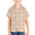 Beige Palaka Quilt Hawaii Family Matching Short Sleeve Bodycon Dress and Hawaiian Shirt Traditional Hawaii-plaid Pattern - Polynesian Pride