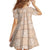 Beige Palaka Quilt Hawaii Family Matching Summer Maxi Dress and Hawaiian Shirt Traditional Hawaii-plaid Pattern - Polynesian Pride
