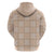 Beige Palaka Quilt Hawaii Hoodie Traditional Hawaii-plaid Pattern - Polynesian Pride