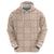 Beige Palaka Quilt Hawaii Hoodie Traditional Hawaii-plaid Pattern - Polynesian Pride