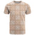 Beige Palaka Quilt Hawaii T Shirt Traditional Hawaii-plaid Pattern - Polynesian Pride