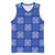 Royal Blue Palaka Quilt Hawaii Basketball Jersey Traditional Hawaii-plaid Pattern - Polynesian Pride