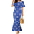 Royal Blue Palaka Quilt Hawaii Family Matching Mermaid Dress and Hawaiian Shirt Traditional Hawaii-plaid Pattern - Polynesian Pride