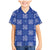 Royal Blue Palaka Quilt Hawaii Family Matching Mermaid Dress and Hawaiian Shirt Traditional Hawaii-plaid Pattern - Polynesian Pride