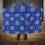 Royal Blue Palaka Quilt Hawaii Hooded Blanket Traditional Hawaii-plaid Pattern - Polynesian Pride