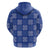 Royal Blue Palaka Quilt Hawaii Hoodie Traditional Hawaii-plaid Pattern - Polynesian Pride