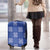 Royal Blue Palaka Quilt Hawaii Luggage Cover Traditional Hawaii-plaid Pattern - Polynesian Pride