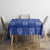Royal Blue Palaka Quilt Hawaii Tablecloth Traditional Hawaii-plaid Pattern - Polynesian Pride