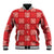 Red Palaka Quilt Hawaii Baseball Jacket Traditional Hawaii-plaid Pattern - Polynesian Pride