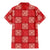 Red Palaka Quilt Hawaii Family Matching Mermaid Dress and Hawaiian Shirt Traditional Hawaii-plaid Pattern - Polynesian Pride