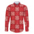 Red Palaka Quilt Hawaii Family Matching Off The Shoulder Long Sleeve Dress and Hawaiian Shirt Traditional Hawaii-plaid Pattern - Polynesian Pride