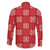 Red Palaka Quilt Hawaii Family Matching Off The Shoulder Long Sleeve Dress and Hawaiian Shirt Traditional Hawaii-plaid Pattern - Polynesian Pride