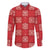 Red Palaka Quilt Hawaii Family Matching Off Shoulder Maxi Dress and Hawaiian Shirt Traditional Hawaii-plaid Pattern - Polynesian Pride