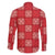 Red Palaka Quilt Hawaii Family Matching Off Shoulder Maxi Dress and Hawaiian Shirt Traditional Hawaii-plaid Pattern - Polynesian Pride