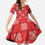 Red Palaka Quilt Hawaii Family Matching Puletasi and Hawaiian Shirt Traditional Hawaii-plaid Pattern - Polynesian Pride