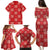 Red Palaka Quilt Hawaii Family Matching Puletasi and Hawaiian Shirt Traditional Hawaii-plaid Pattern - Polynesian Pride
