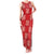 Red Palaka Quilt Hawaii Family Matching Tank Maxi Dress and Hawaiian Shirt Traditional Hawaii-plaid Pattern - Polynesian Pride