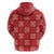 Red Palaka Quilt Hawaii Hoodie Traditional Hawaii-plaid Pattern - Polynesian Pride