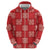 Red Palaka Quilt Hawaii Hoodie Traditional Hawaii-plaid Pattern - Polynesian Pride