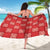 Red Palaka Quilt Hawaii Sarong Traditional Hawaii-plaid Pattern - Polynesian Pride