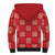 Red Palaka Quilt Hawaii Sherpa Hoodie Traditional Hawaii-plaid Pattern - Polynesian Pride