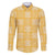 Yellow Palaka Quilt Hawaii Family Matching Puletasi and Hawaiian Shirt Traditional Hawaii-plaid Pattern - Polynesian Pride