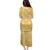 Yellow Palaka Quilt Hawaii Family Matching Puletasi and Hawaiian Shirt Traditional Hawaii-plaid Pattern - Polynesian Pride