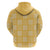 Yellow Palaka Quilt Hawaii Hoodie Traditional Hawaii-plaid Pattern - Polynesian Pride