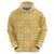 Yellow Palaka Quilt Hawaii Hoodie Traditional Hawaii-plaid Pattern - Polynesian Pride