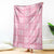 Pink Palaka Quilt Hawaii Blanket Traditional Hawaii-plaid Pattern - Polynesian Pride