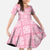 Pink Palaka Quilt Hawaii Family Matching Off The Shoulder Long Sleeve Dress and Hawaiian Shirt Traditional Hawaii-plaid Pattern - Polynesian Pride