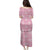 Pink Palaka Quilt Hawaii Family Matching Puletasi and Hawaiian Shirt Traditional Hawaii-plaid Pattern - Polynesian Pride