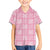 Pink Palaka Quilt Hawaii Family Matching Short Sleeve Bodycon Dress and Hawaiian Shirt Traditional Hawaii-plaid Pattern - Polynesian Pride