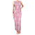 Pink Palaka Quilt Hawaii Family Matching Tank Maxi Dress and Hawaiian Shirt Traditional Hawaii-plaid Pattern - Polynesian Pride