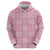 Pink Palaka Quilt Hawaii Hoodie Traditional Hawaii-plaid Pattern - Polynesian Pride