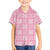 Pink Palaka Quilt Hawaii Kid Hawaiian Shirt Traditional Hawaii-plaid Pattern - Polynesian Pride