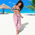 Pink Palaka Quilt Hawaii Sarong Traditional Hawaii-plaid Pattern - Polynesian Pride