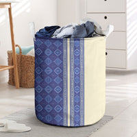Mabuhay Philippines Festival Laundry Basket Yakan Modern Filipiniana Inspired
