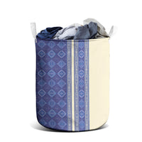 Mabuhay Philippines Festival Laundry Basket Yakan Modern Filipiniana Inspired