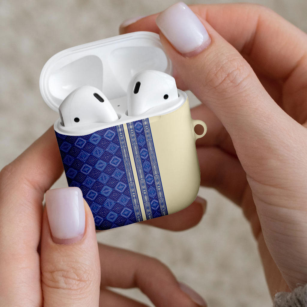 Mabuhay Philippines Festival AirPods Case Yakan Modern Filipiniana Inspired