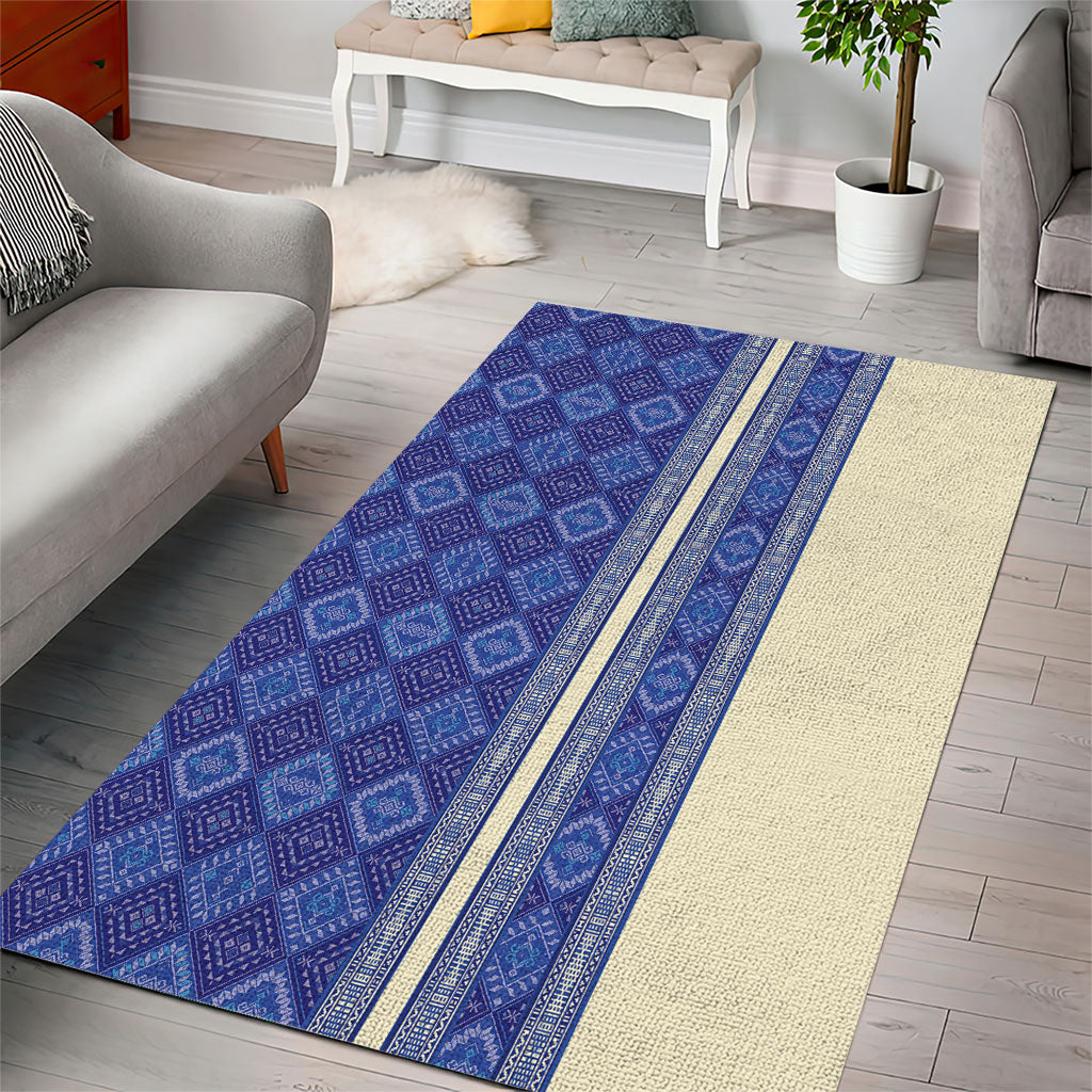 Mabuhay Philippines Festival Area Rug Yakan Modern Filipiniana Inspired