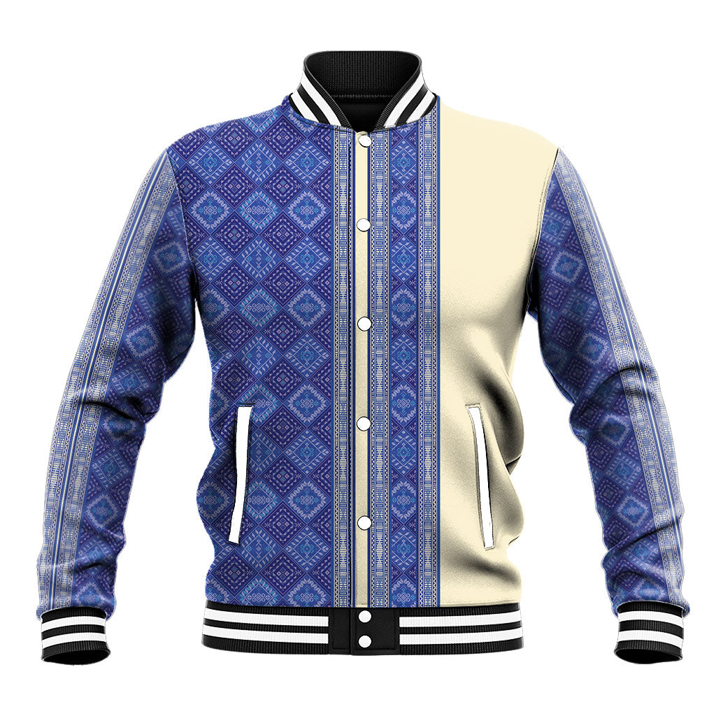 Mabuhay Philippines Festival Baseball Jacket Yakan Modern Filipiniana Inspired