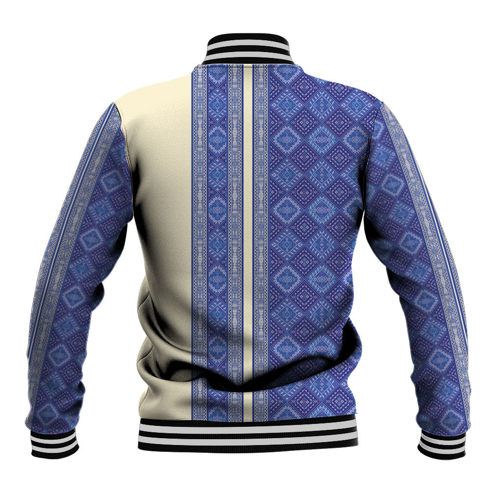 Mabuhay Philippines Festival Baseball Jacket Yakan Modern Filipiniana Inspired