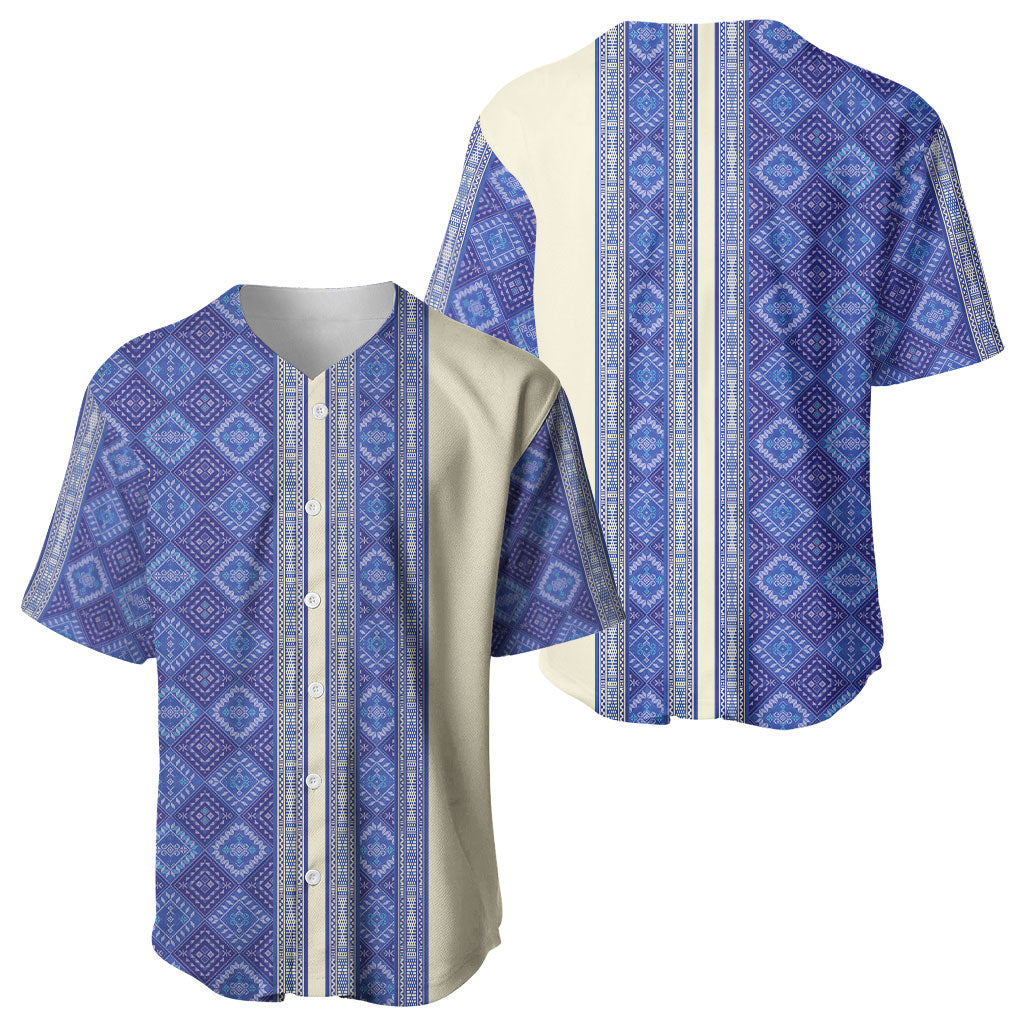 Mabuhay Philippines Festival Baseball Jersey Yakan Modern Filipiniana Inspired