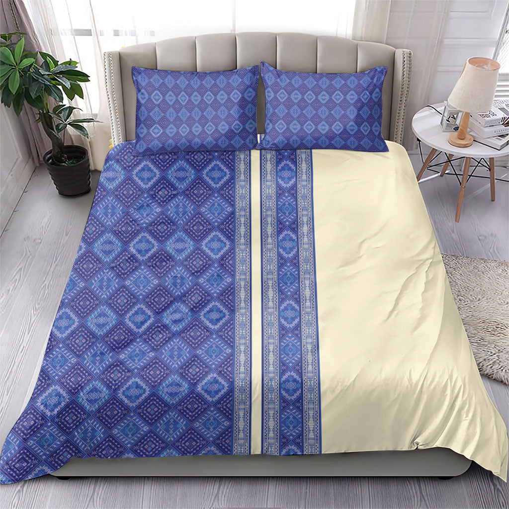 Mabuhay Philippines Festival Bedding Set Yakan Modern Filipiniana Inspired