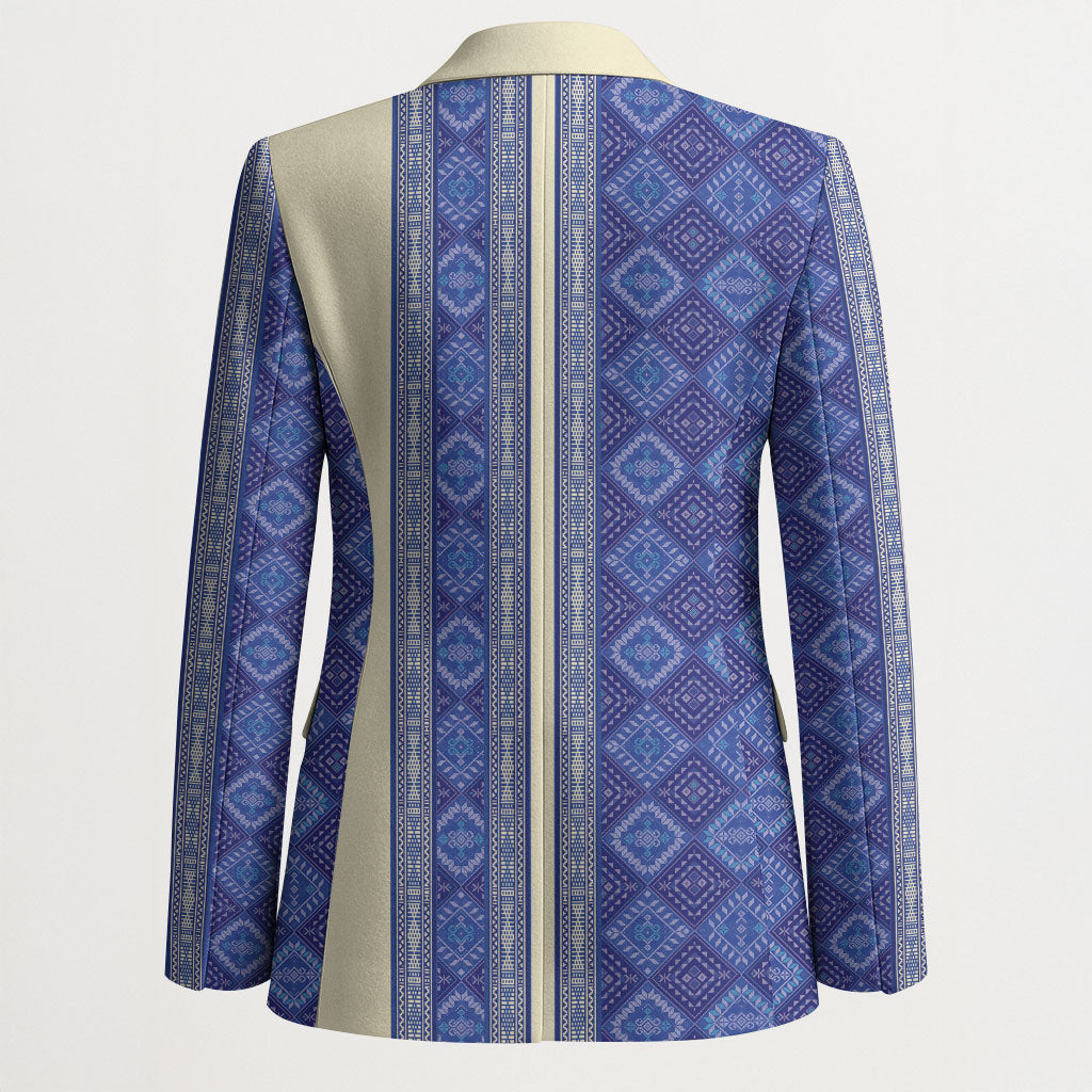 Mabuhay Philippines Festival Blazer Yakan Modern Filipiniana Inspired