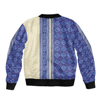Mabuhay Philippines Festival Bomber Jacket Yakan Modern Filipiniana Inspired
