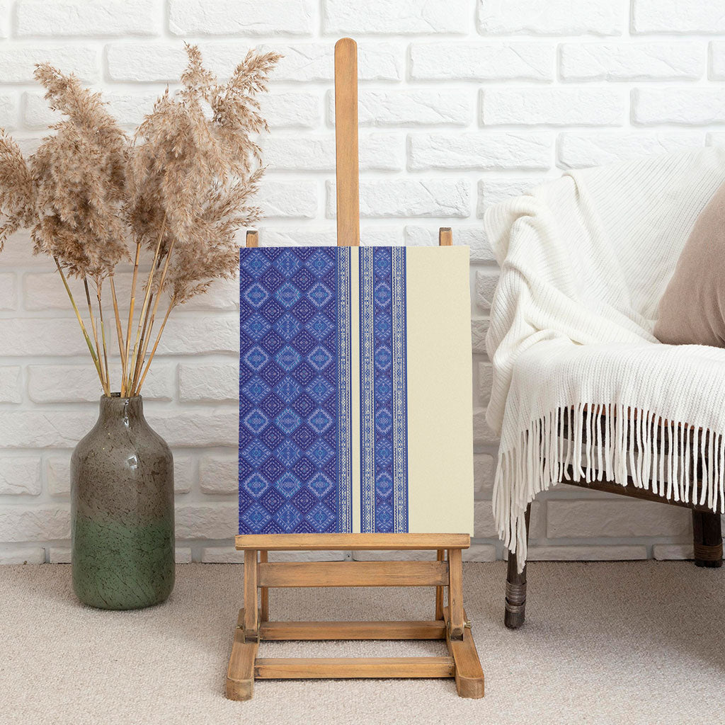 Mabuhay Philippines Festival Canvas Wall Art Yakan Modern Filipiniana Inspired