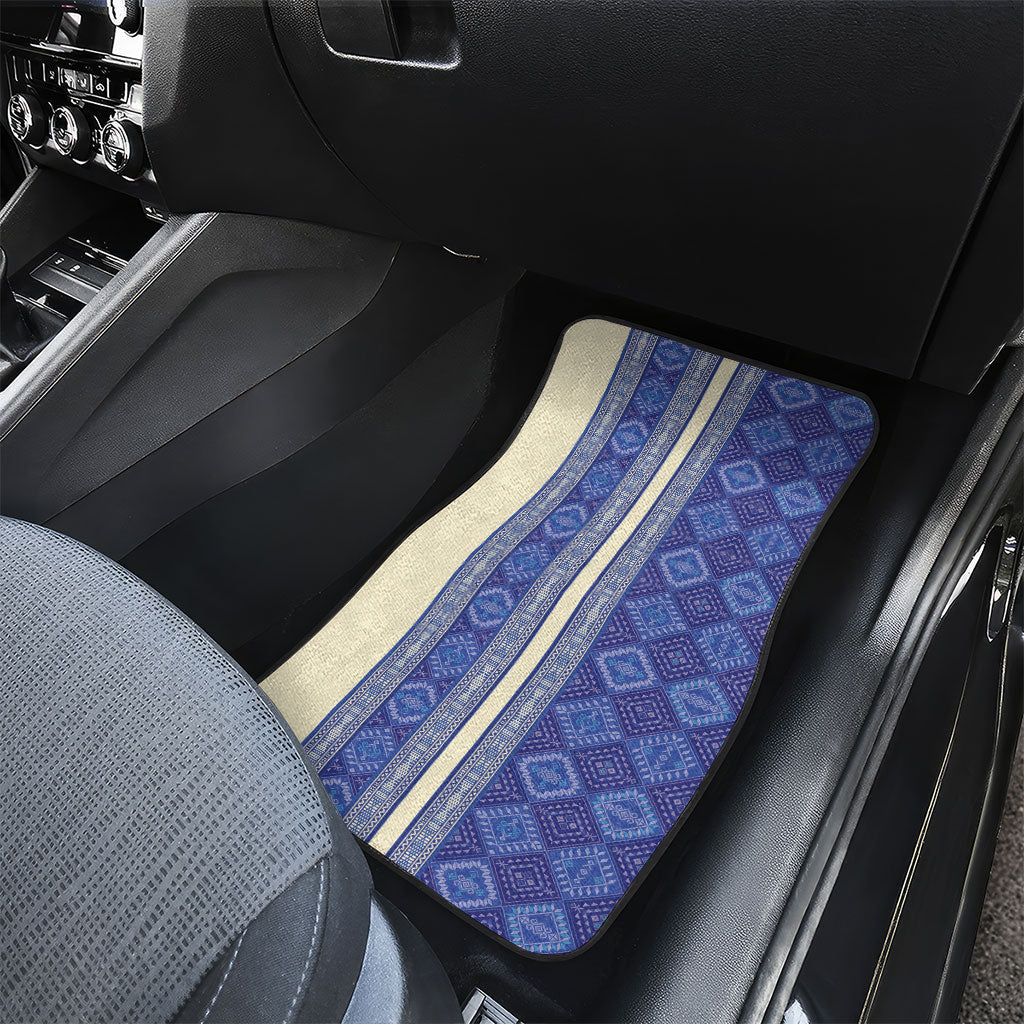 Mabuhay Philippines Festival Car Mats Yakan Modern Filipiniana Inspired
